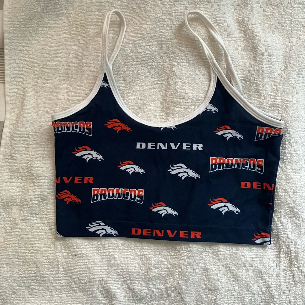 NFL Team Apparel Women's Sleepwear / Activewear Broncos bralette NWOT